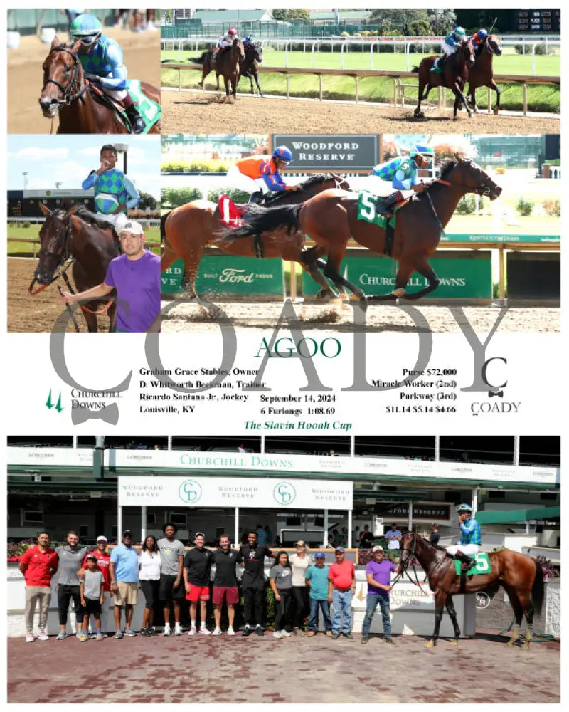 Agoo - 091424 Race 01 Cd Churchill Downs