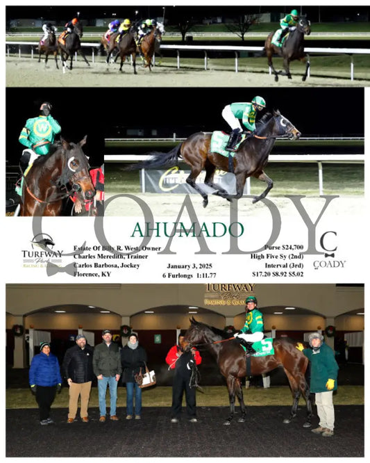 Ahumado - 01-03-25 R03 Tp Turfway Park