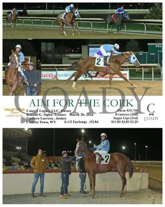 Aim For The Cork - 03 - 20 - 24 R08 Ct Hollywood Casino At Charles Town Races