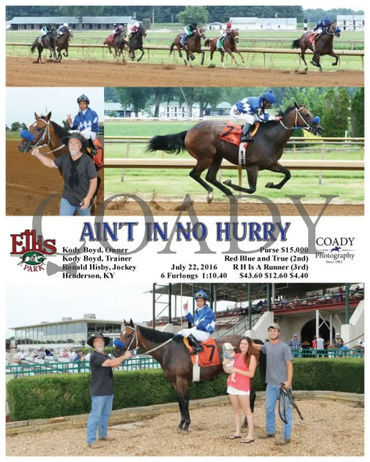 Ain’t In No Hurry - 072216 Race 02 Elp Ellis Park