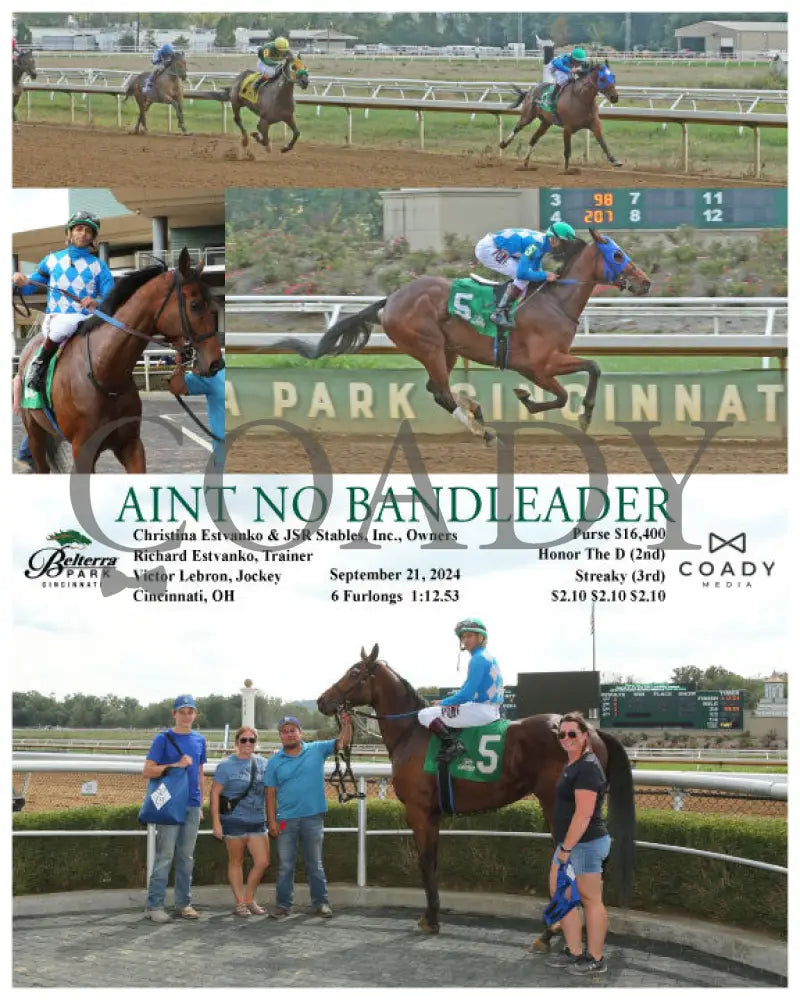 Aint No Bandleader - 09-21-24 R03 Btp Belterra Park
