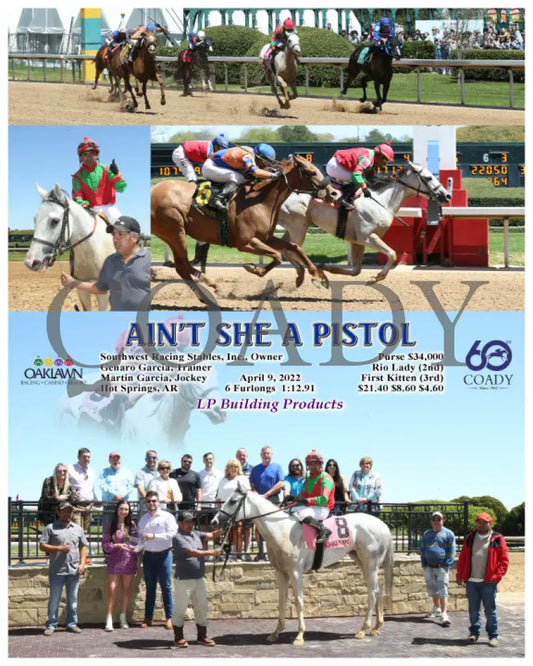 Ain’t She A Pistol - 04-09-22 R02 Op Oaklawn Park