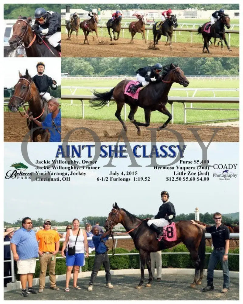 Ain’t She Classy - 070415 Race 08 Btp Belterra Park