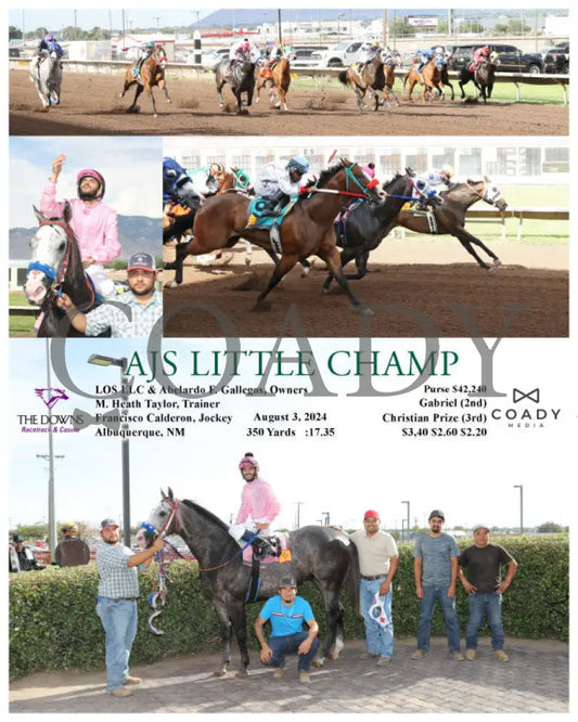 Ajs Little Champ - 08-03-24 R12 Alb Downs At Albuquerque