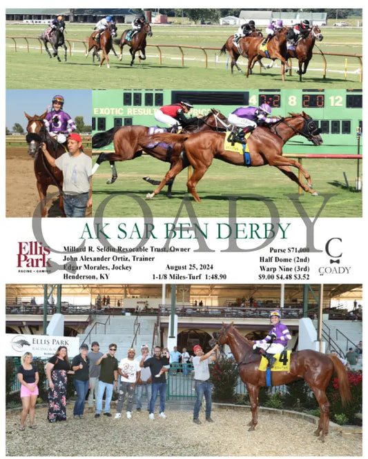 Ak Sar Ben Derby - 08-25-24 R09 Elp Ellis Park