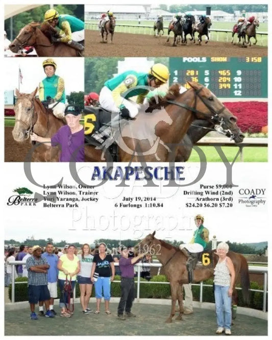 Akapesche - 071914 Race 07 Btp Belterra Park