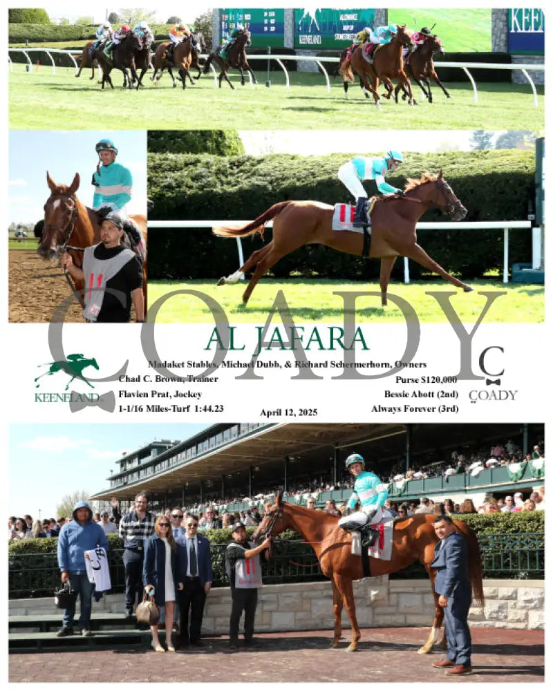 AL JAFARA - 04-12-25 - R08 - KEE Keeneland