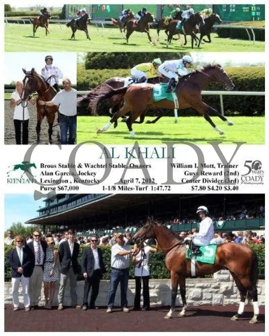 Al Khali - 040712 Race 05 Keeneland