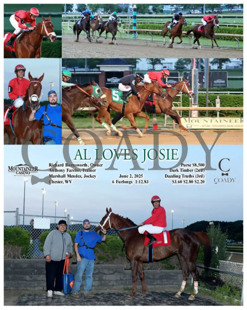 AL LOVES JOSIE - 06-02-25 - R05 - MNR Mountaineer Park