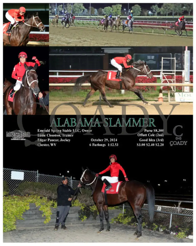 Alabama Slammer - 10-29-24 R08 Mnr Mountaineer Park