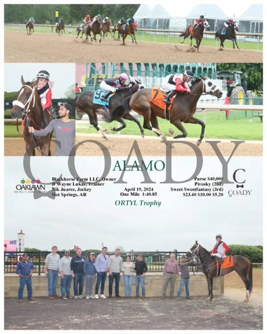 Alamo - 04 - 19 - 24 R03 Op Oaklawn Park