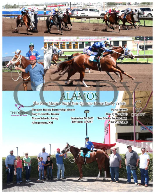 ALAMOS - The New Mexico State Fair Quarter Horse Derby Trials - 09-20-25 - R01 - ALB (Copy) - Coady Media - Kurtis Coady Photography