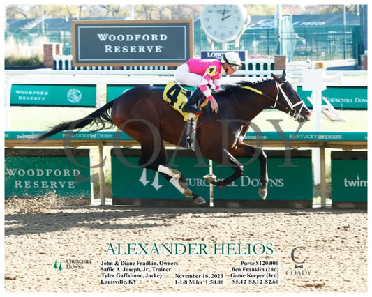 Alexander Helios - 11-16-23 R03 Cd Action Churchill Downs