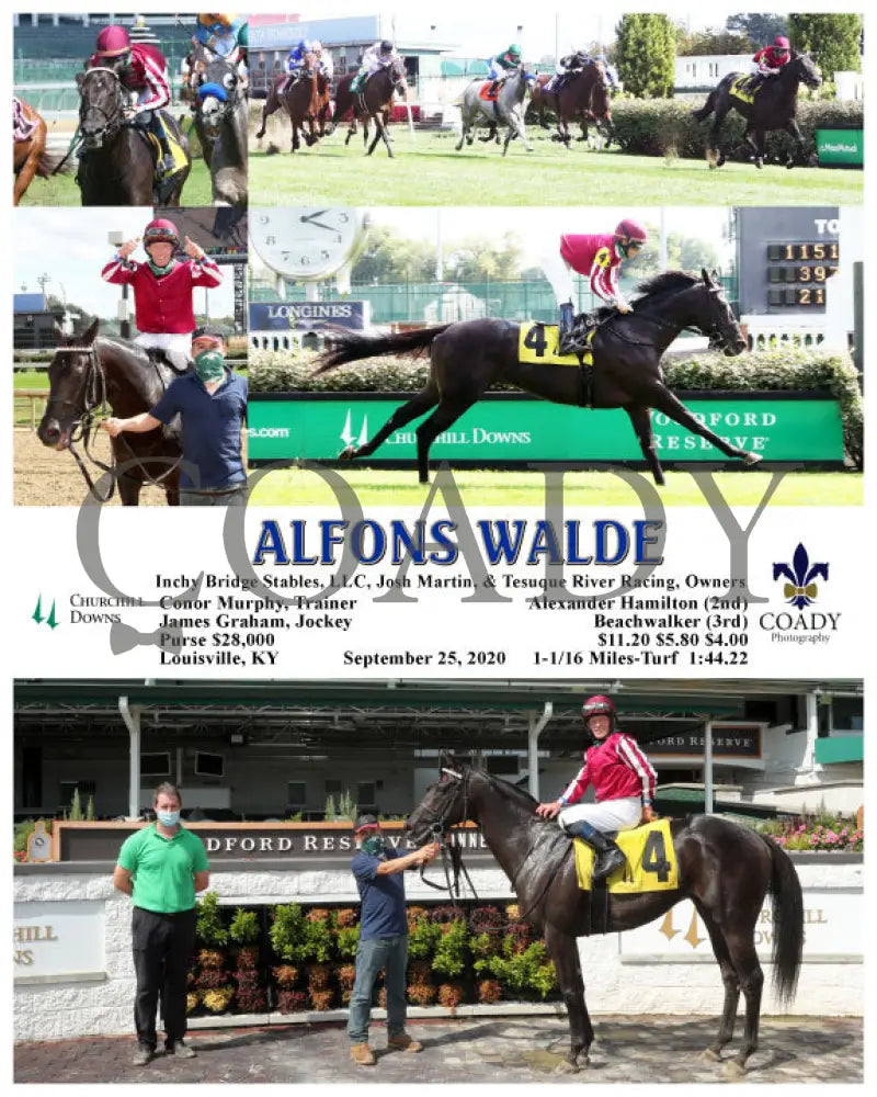 Alfons Walde - 09 - 25 - 20 R04 Cd Churchill Downs