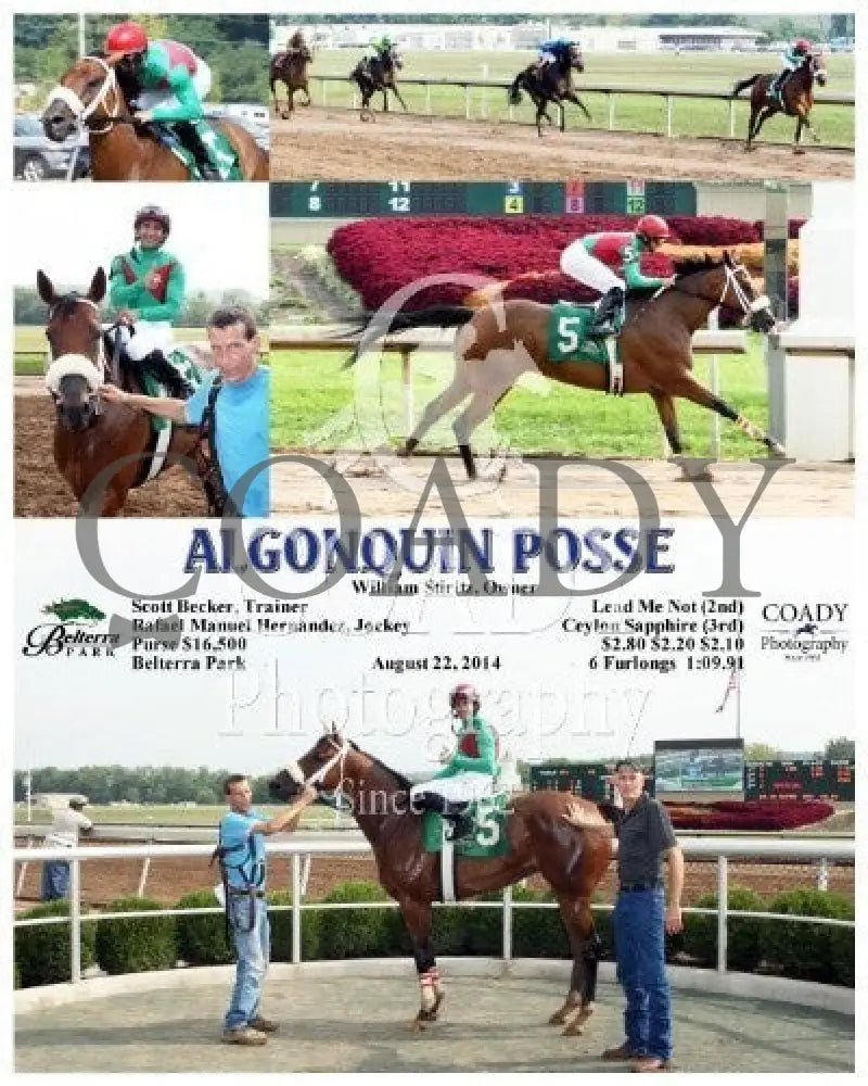 Algonquin Posse - 082214 Race 04 Btp Belterra Park