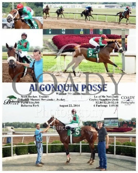 Algonquin Posse - 082214 Race 04 Btp Belterra Park