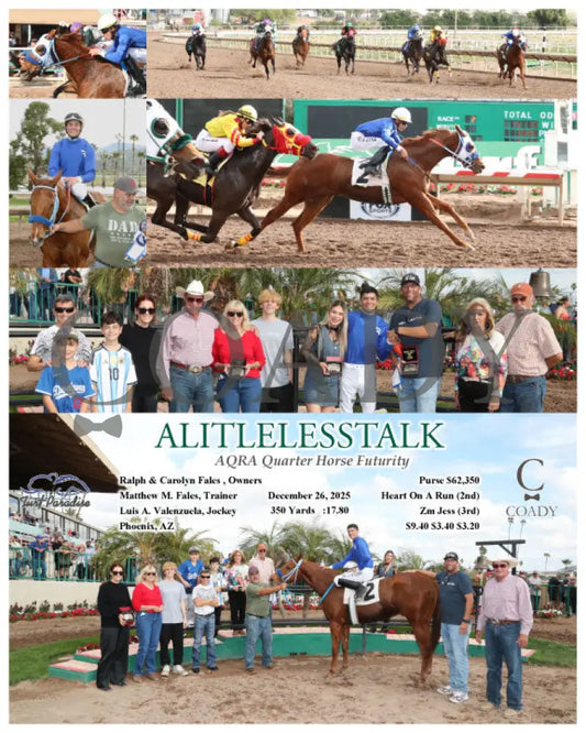 ALITLELESSTALK - AQRA Quarter Horse Futurity - 12-26-25 - R02 - TUP - Coady Media - Kurtis Coady Photography