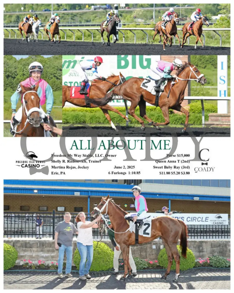 ALL ABOUT ME - 06-02-25 - R05 - PID Presque Isle Downs