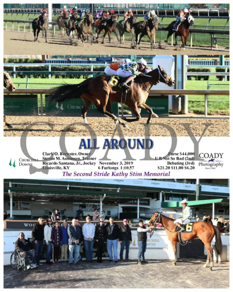 All Around - 11-03-19 R07 Cd Churchill Downs