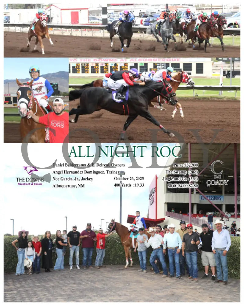 ALL NIGHT ROC - 10-26-25 - R04 - ALB Downs at Albuquerque