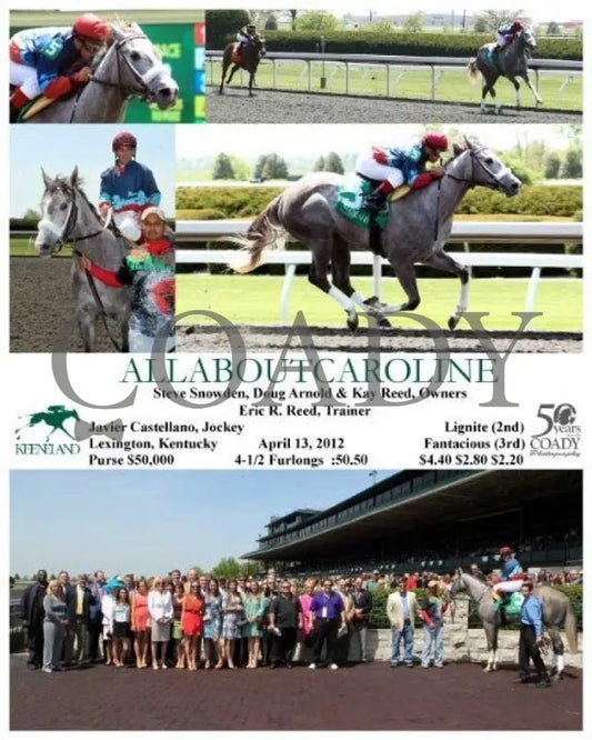 Allaboutcaroline - 041312 Race 02 Keeneland