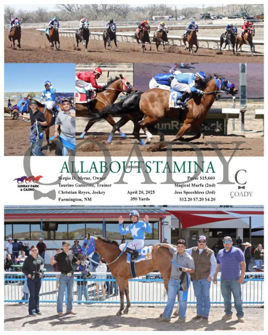ALLABOUTSTAMINA - 04-20-25 - R04 - SRP SunRay Park