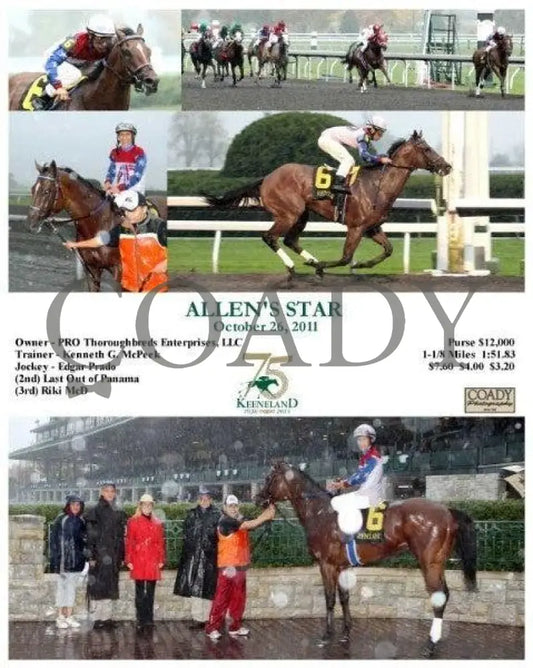 Allen’s Star - 102611 Keeneland
