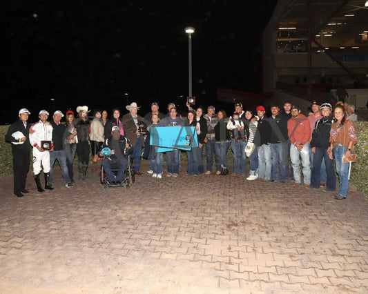 ALLIEKAT DYNASTY - The Cox Ranch Distaff Challenge Championship Gl - 10-18-25 - R07 - The Downs at Albuquerque - Inside Finish 01 - Coady Media - Kurtis Coady Photography