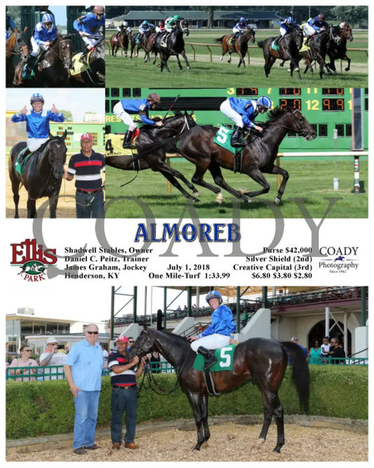 Almoreb - 070118 Race 09 Elp Ellis Park