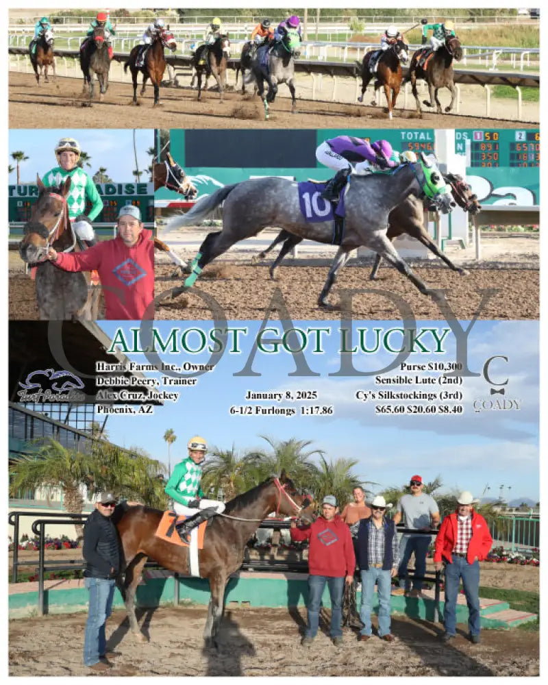 Almost Got Lucky - 01-08-25 R08 Tup Turf Paradise