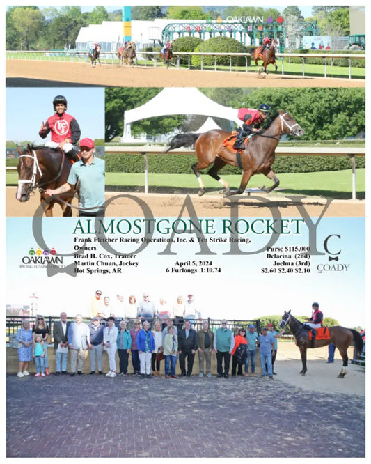 Almostgone Rocket - 040524 Race 08 Op Oaklawn Park