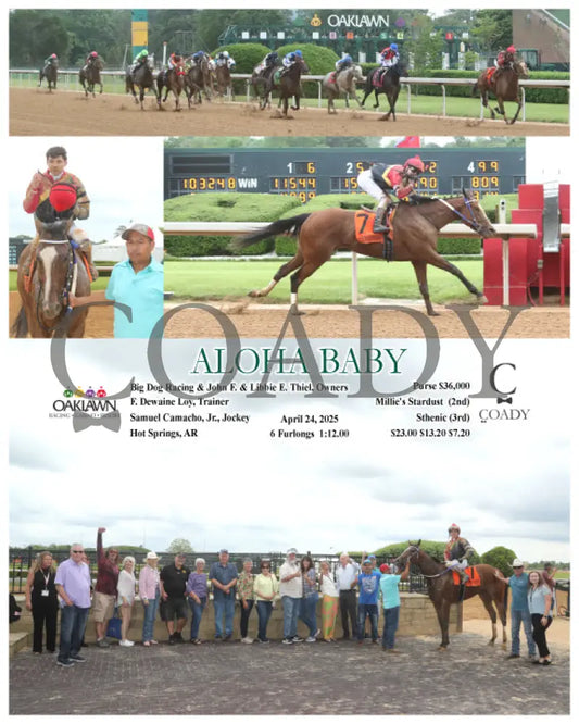 ALOHA BABY - 042425 - Race 07 - OP Oaklawn Park