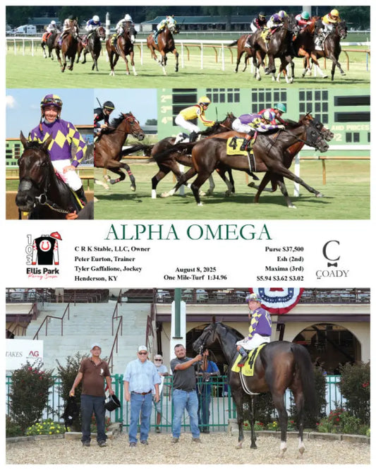ALPHA OMEGA - 08-08-25 - R10 - ELP Ellis Park