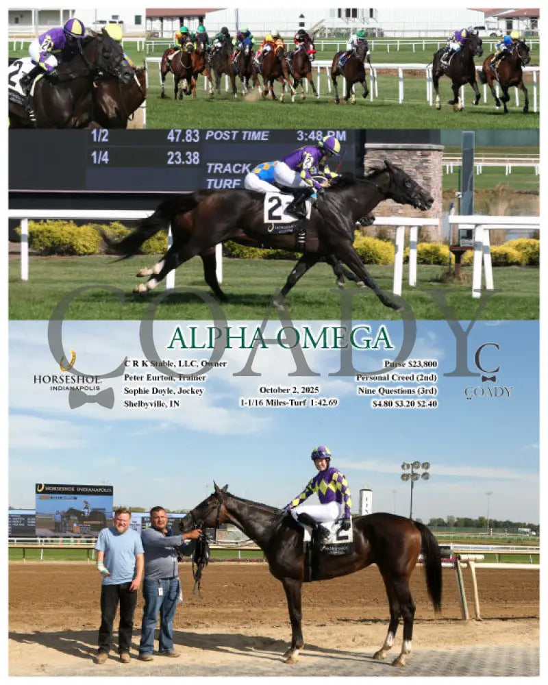 ALPHA OMEGA - 10-02-25 - R04 - IND Indiana Grand