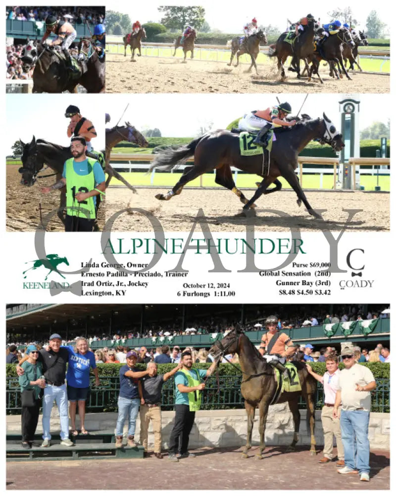 Alpine Thunder - 10-12-24 R04 Kee Keeneland