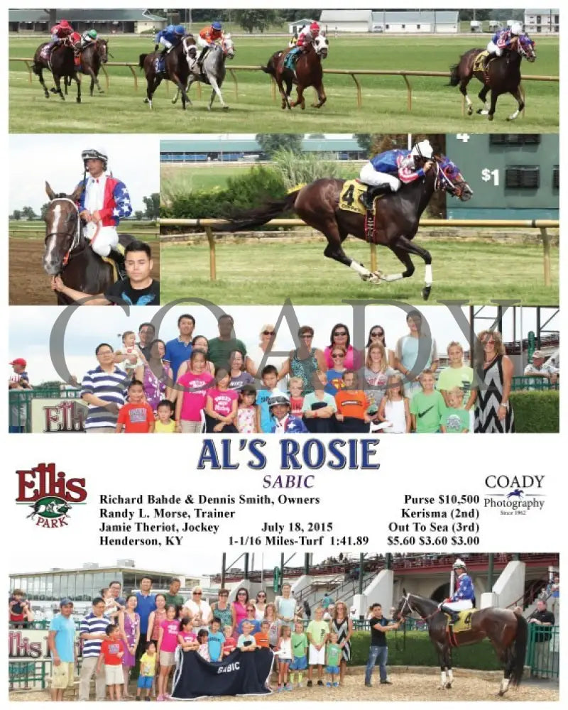 Al's Rosie - 071815 - Race 05 - ELP - Coady Media - Kurtis Coady Photography