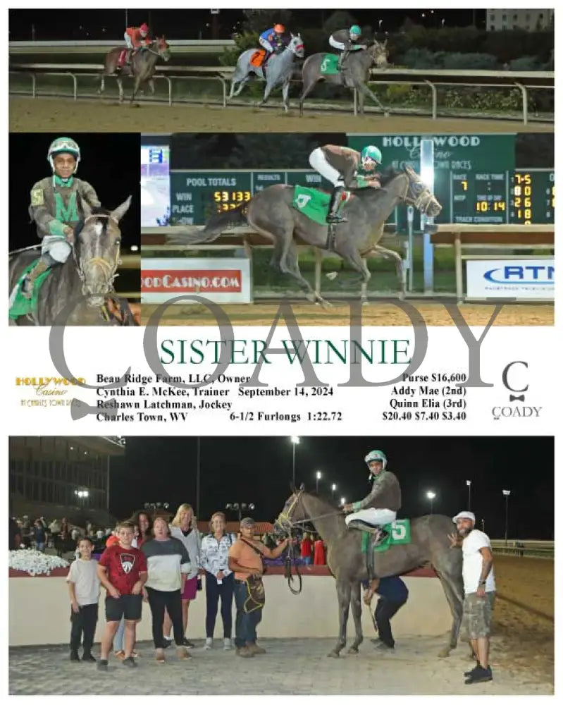 Alvy - 09-14-24 R08 Ct Hollywood Casino At Charles Town Races