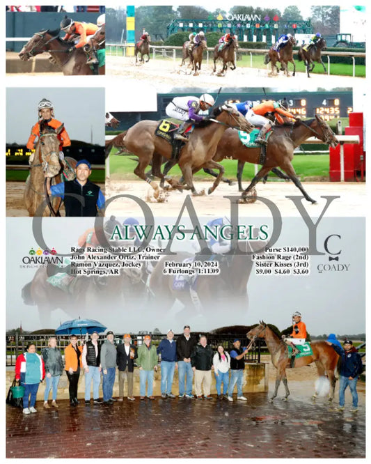Always Angels - 02-10-24 R08 Op Oaklawn Park