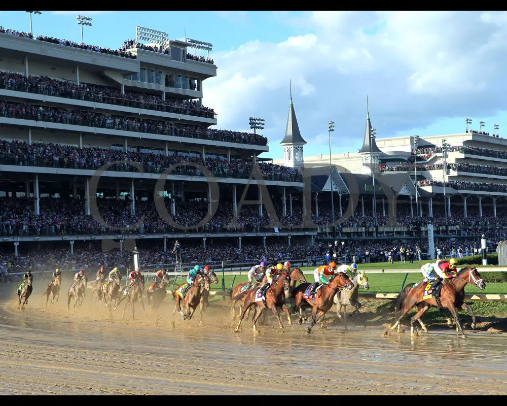 Always Dreaming - 050617 Race 12 Cd First Turn 1 Churchill Downs