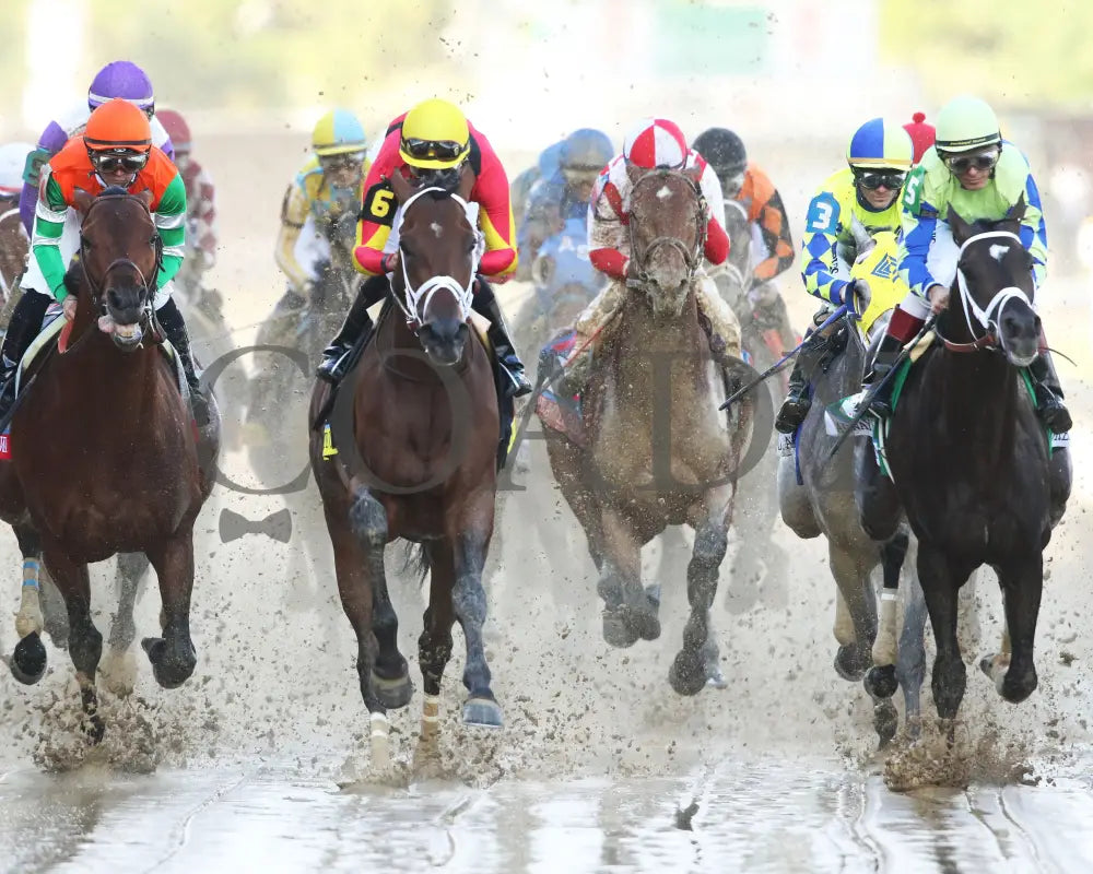 Always Dreaming - 050617 Race 12 Cd Head On First Turn 1 Churchill Downs