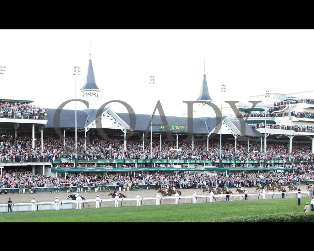 Always Dreaming - 050617 Race 12 Cd Inside Wide Finish 1 Churchill Downs