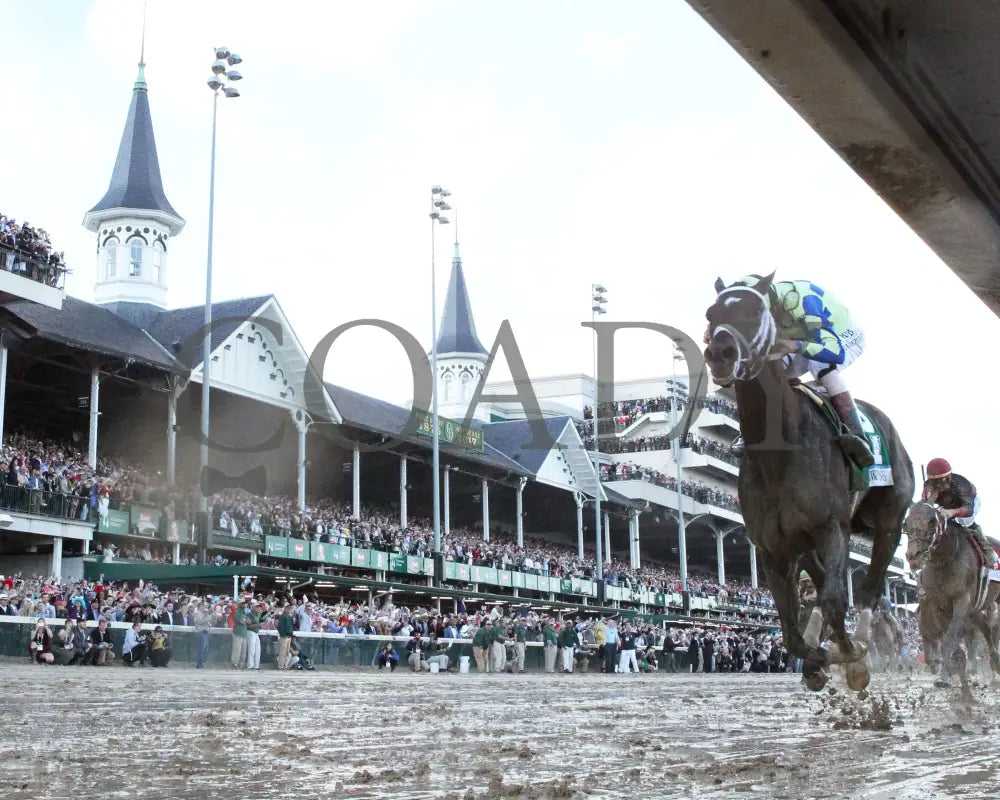 Always Dreaming - 050617 Race 12 Cd Under Rail 1 Churchill Downs