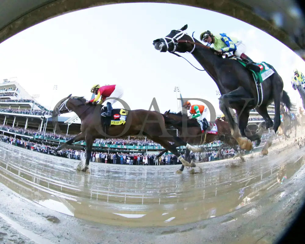 Always Dreaming - 050617 Race 12 Cd Under Rail First Pass 1 Churchill Downs