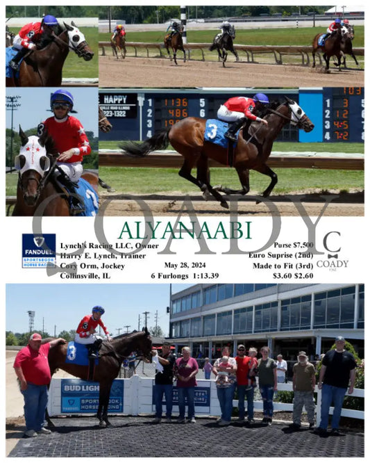 Alyanaabi - 05-28-24 R01 Fan Fanduel Sportsbook Horse Racing