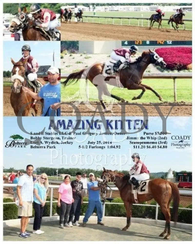 Amazing Kitten - 072514 Race 04 Btp Belterra Park