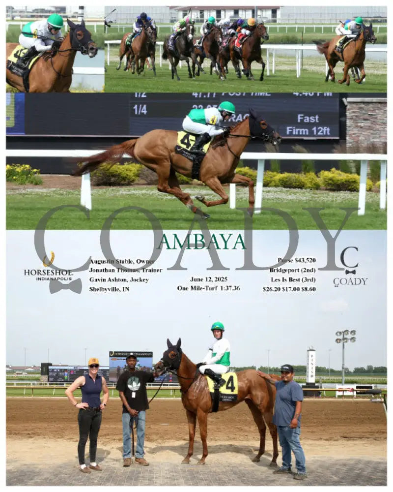 AMBAYA - 06-12-25 - R06 - IND Indiana Grand