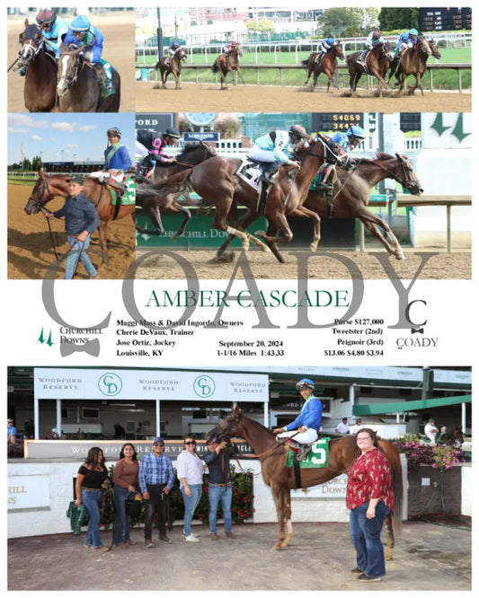 Amber Cascade - 09-20-24 R09 Cd Churchill Downs