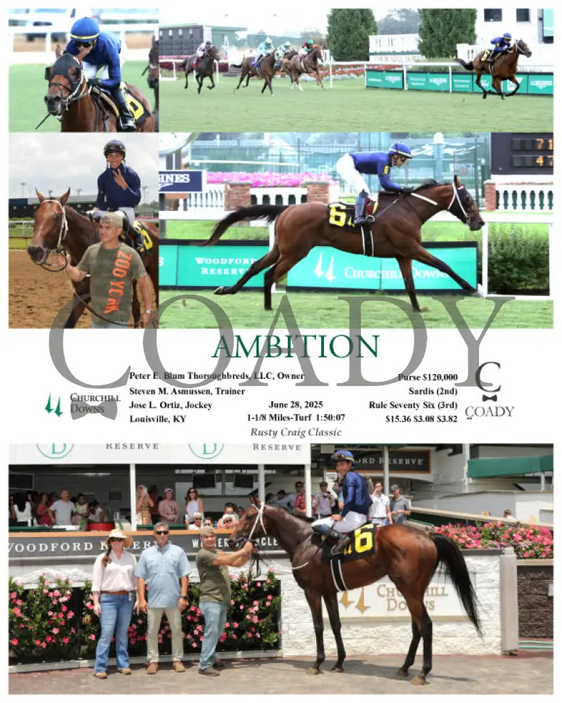 AMBITION - 062825 - Race 02 - CD Churchill Downs