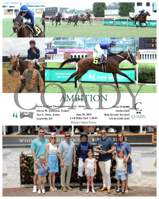 AMBITION - 062825 - Race 02 - CD - G Churchill Downs