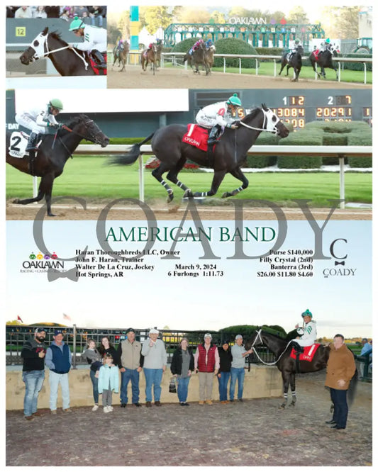 American Band - 03 - 09 - 24 R10 Op Oaklawn Park